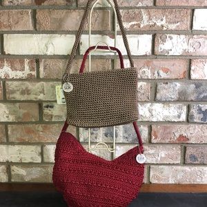 NWT The Sak bundle of two bags tan & red